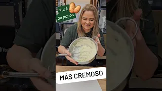 Puré de papas CREMOSO Y SUAVE