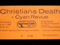 Lagu Christian Death - Quartier Latin, Berlin, Germany, 6 nov 1986