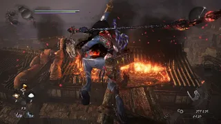 Nioh 2 Playing as Tate Eboshi Using Direct Attacks Input and Combos Update of UZPlus Mod