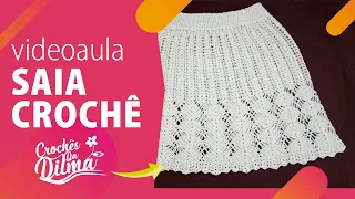[APRENDA] Saia em crochê cor natural