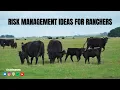 Risk Management Ideas for Ranchers