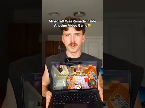 Minecraft Was Remade Inside Another Video Game🤣