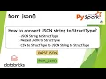 44 from - json How to convert JSON string to struct PART44