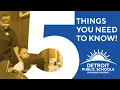 DPSCD 5 Things You Need To Know - Week of January 11 2021