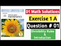 Exercise 1a Question no 1 D1 Math Oxford New Syllabus Chapter 1 Book 1 Math How to check Primes