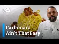 How to make Spaghetti Carbonara the right way A typical dish from Italy