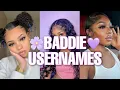 30 Baddie Usernames Not Taken