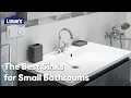 Best Sinks for Small Bathrooms Guide