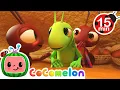 The Ant and the Grasshopper 15 MIN LOOP CoComelon Nursery Rhymes Kids Songs