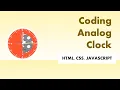 ASMR Programming - Coding Analog Clock