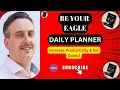 Be Your Eagle Random Act of Kindness Daily Planner with Eagle Increase Productivity Set Goals