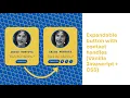 Expandable button with contact handles Vanilla Javascript CSS