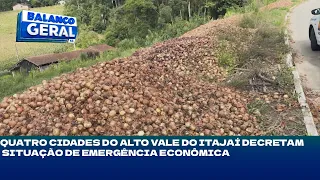 Crise da cebola: quatro cidades do Alto Vale do Itajaí decretam situação de emergência econômica