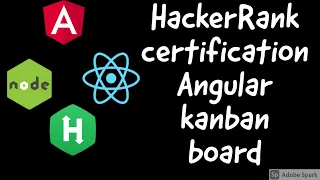 Angular Kanban Board HackerRank Test