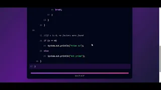 Java Program to Check Prime Number Java Interview Question