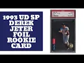1993 Upper Deck SP Derek Jeter Foil Rookie Profile