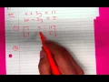 RREF by hand and on the calculator