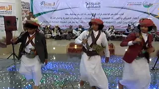 شاهد البرعه الهمدانيه على اصوله رقصه تراثيه روعه جدا البرع اليمني غيييير   فرقه اشبال همدان  دندنها