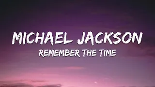 Michael Jackson Remember The Time Lyrics 
