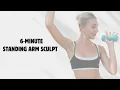 6-Minute Standing Sculpt Light Hand-Weights