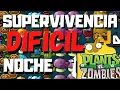 Plants VS Zombies DS - Supervivencia - Noche Difícil