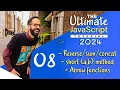 08 - The Ultimate JavaScript Tutorial for Absolute Beginners Reverse concat short a b array