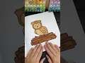 Coloring with me Owl Coloring book Camp