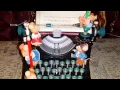 Enesco typewriter animated