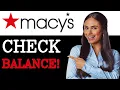How To Check Macy s Gift Card Balance 2025