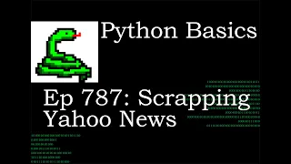 Python Basics Tutorial Web Scrapping Headlines From Yahoo News BeautifulSoup