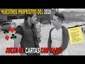 JUEGO DE CARTAS CON ADRIAN ALONSO