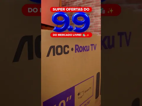Cinema em Casa com a Smart TV Roku AOC!