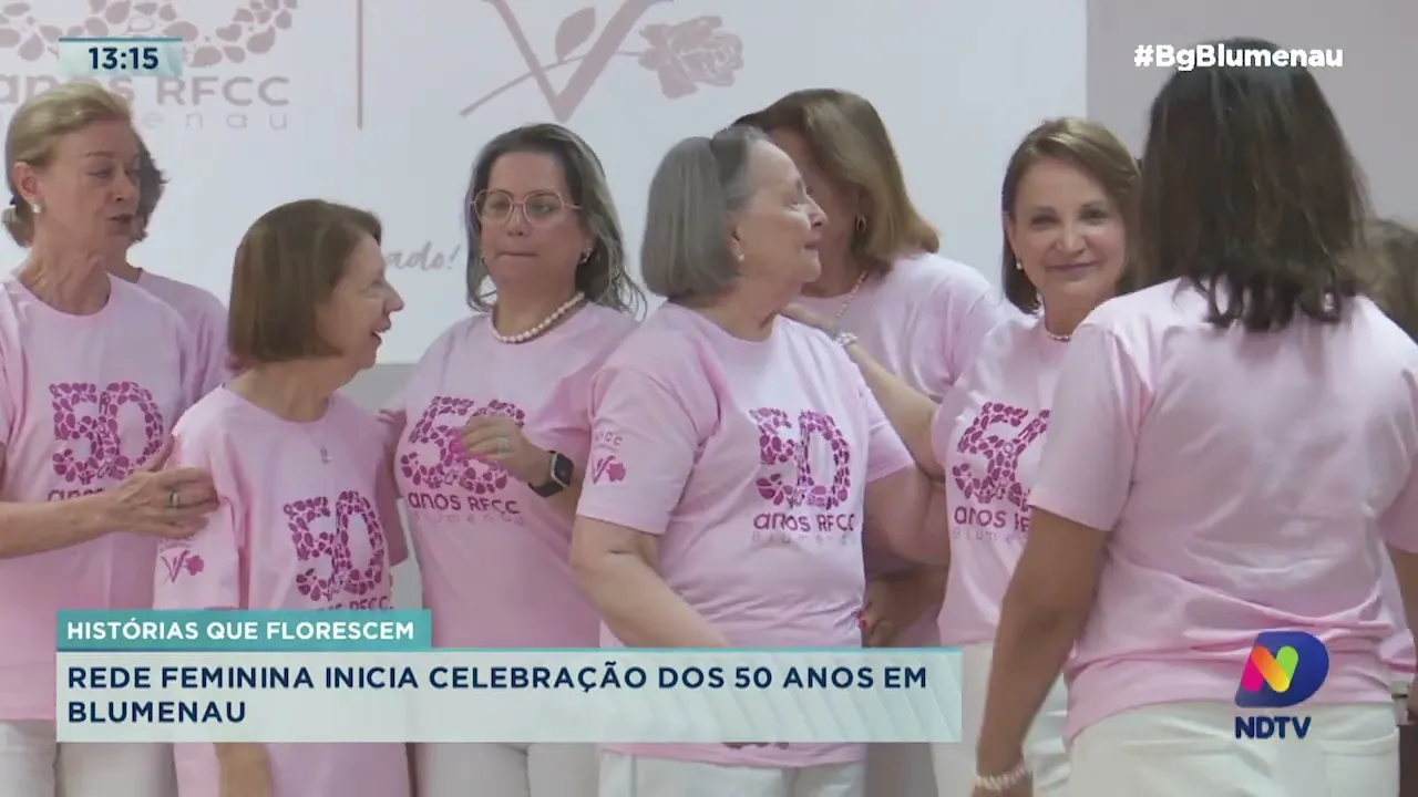 Rede Feminina inicia celebração dos 50 anos em Blumenau