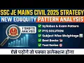 SSC JE Mains Civil Exam Strategy New Pattern Analysis (Eduquity) Important Topics \u0026Books TEST SERIES