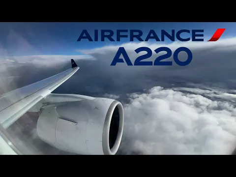 Download MP3 🇫🇷 Paris CDG - London Heathrow LHR 🇬🇧 Air France Airbus A220 [FULL FLIGHT REPORT]