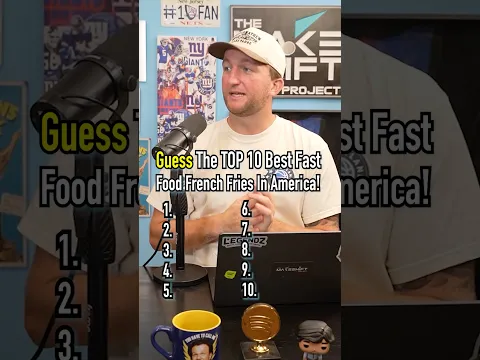 Guess The Top 10 Best Fast Food French Fries In America!  #shorts #food #fastfood #guessinggame