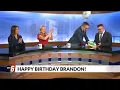 ABC 6 News Good Morning crew surprises meteorologist Brandon Marshall for his birt ay