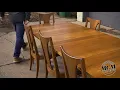 Restoring A Mid Century Broyhill Brasilia Dining Table And Chairs Youtube s Biggest MCM Challenge