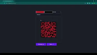 ASMR Programming - JS QR code Generator