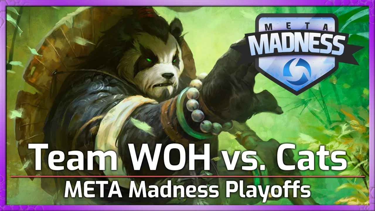 WOH vs. Cats - META Madness Playoffs - Heroes of the Storm