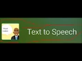 Text to speech tutorial - android studio