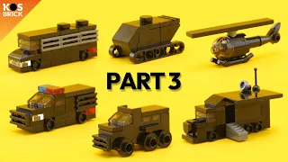 lego micro swat police car mini vehicles tutorial