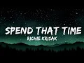 Download Lagu Richie Krisak - Spend That Time (Lyrics) with Ivar Lisinski  | 30mins - Feeling your music