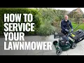 How to Service your Lawnmower - Gardening Advice from Adam Woolcott