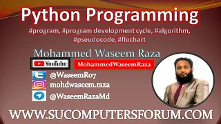 Python Lecture Series s 5 development cycle etc