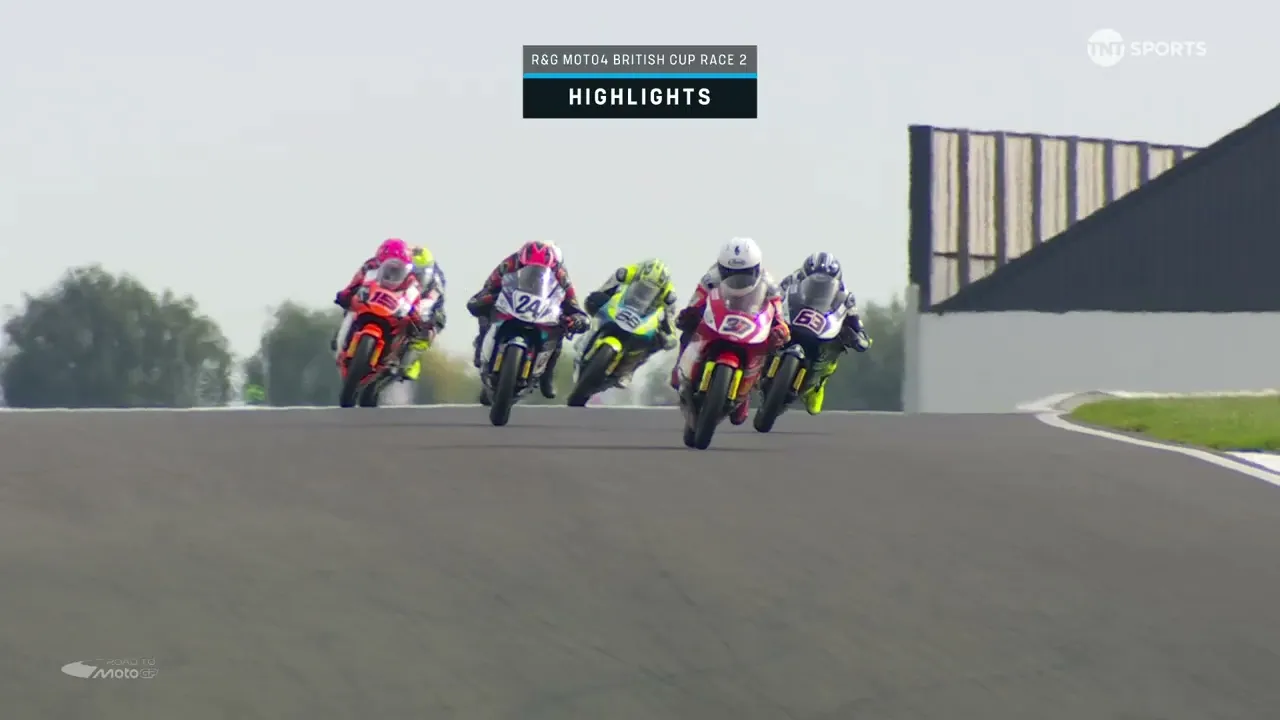 2026 R&G Moto4 British Cup - Donington Park: Race 2 highlights