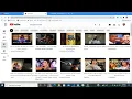 Youtube Clone Using Html Css Javascript and Api Javascript DSA Javascript Project