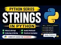 Python Strings Explained in Telugu Methods Slicing Python Series By Ruchitha