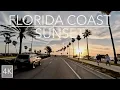 Florida Gulf Coast Sunset Scenic Drive 4K - Driving Sarasota to Longboat Key