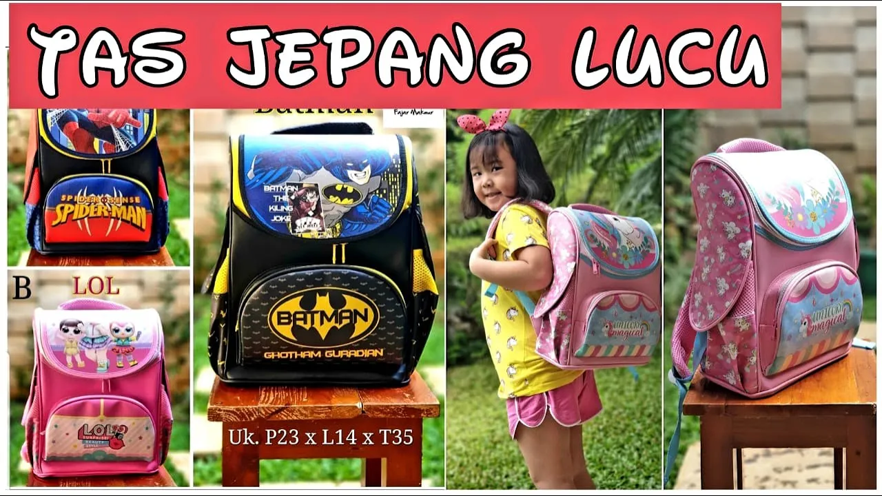 Review Tas Ransel Backpack Anak Sekolah TK Perempuan Sequin Usap Payet Unicorn Terbaru Murah Import . 